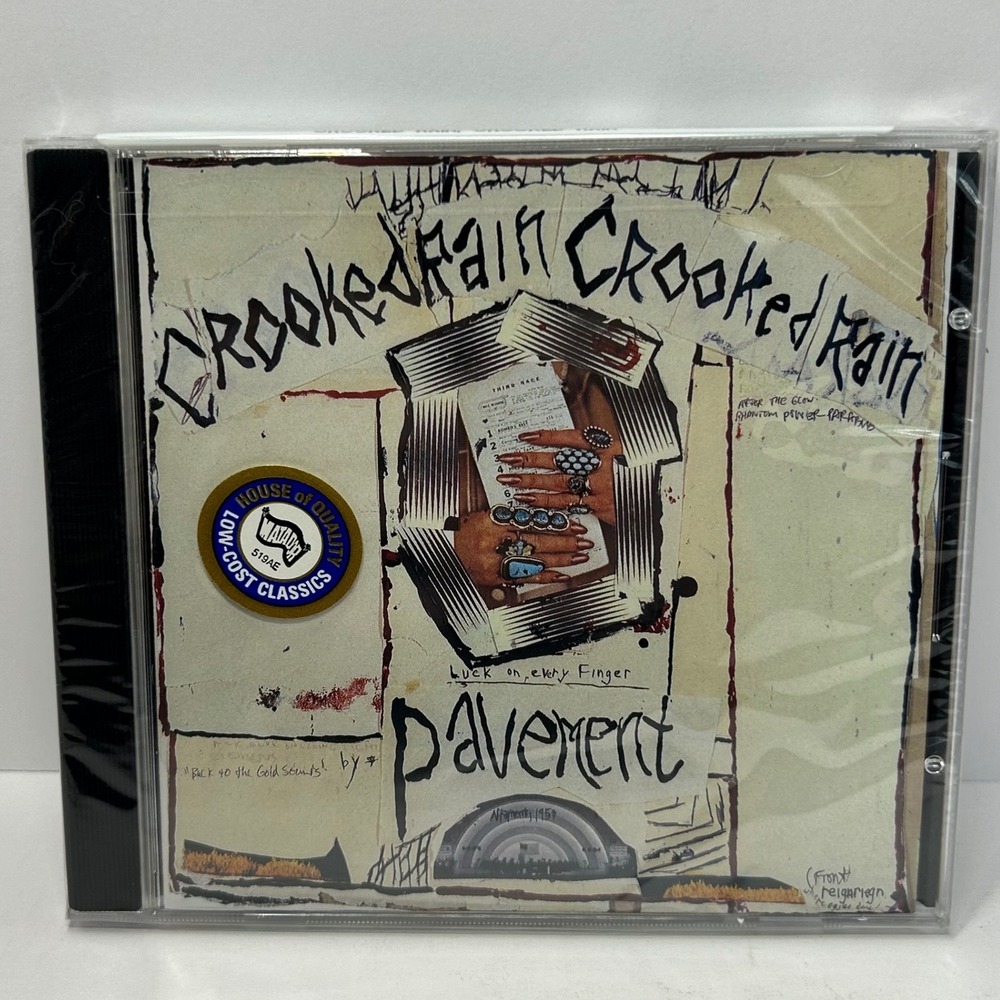Pavement Crooked Rain Crooked Rain CD Matador Records OLE 079-2 New Sealed